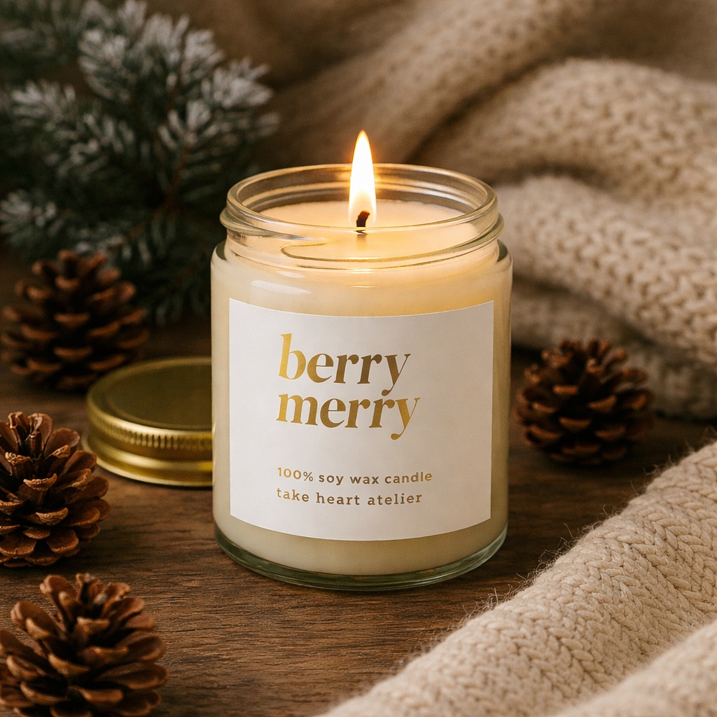 Berry Merry Candle