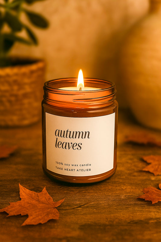 Autumn Leaves Cedar + Leaf Candle