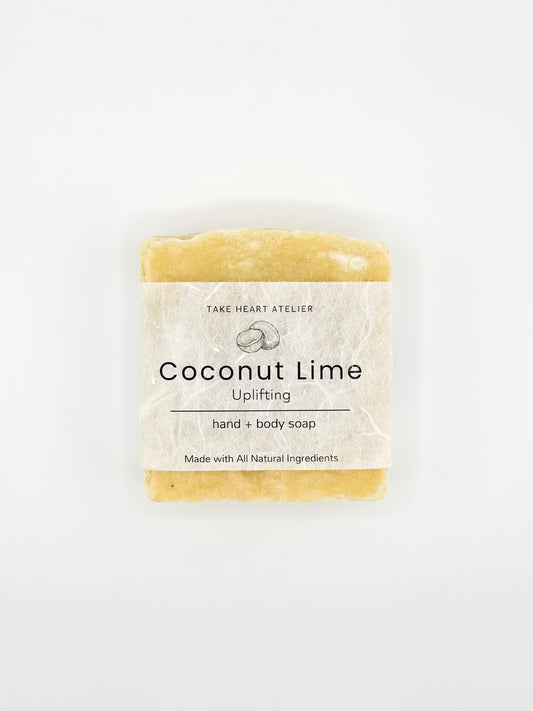 Coconut Lime Uplifting Hand + Body Soap